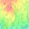 Mappa topografica Piansano, altitudine, rilievo