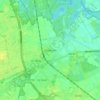 Mappa topografica Oostrum, altitudine, rilievo
