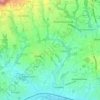 Mappa topografica Ostbach, altitudine, rilievo