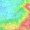 Mappa topografica Peia, altitudine, rilievo