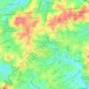 Mappa topografica Lennik-Saint-Quentin, altitudine, rilievo