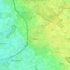Mappa topografica Uden, altitudine, rilievo