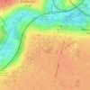 Mappa topografica Villemoisson-sur-Orge, altitudine, rilievo