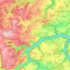 Mappa topografica 72160, altitudine, rilievo