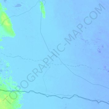 Mappa topografica Кумское сельское поселение, altitudine, rilievo