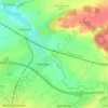 Mappa topografica Hörselgau, altitudine, rilievo