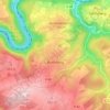 Mappa topografica Bremberg, altitudine, rilievo