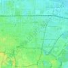 Mappa topografica 80807, altitudine, rilievo