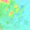 Mappa topografica La Lima, altitudine, rilievo