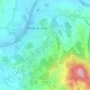 Mappa topografica Arca e Ponte de Lima, altitudine, rilievo