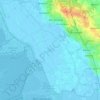 Mappa topografica Reußenköge, altitudine, rilievo