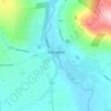 Mappa topografica Baltinglass, altitudine, rilievo