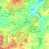 Mappa topografica Freux, altitudine, rilievo