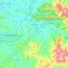 Mappa topografica Limache, altitudine, rilievo