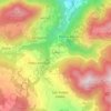 Mappa topografica Laino, altitudine, rilievo