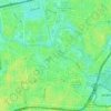 Mappa topografica 10587, altitudine, rilievo