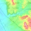 Mappa topografica Mogoro, altitudine, rilievo