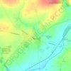 Mappa topografica Ferns, altitudine, rilievo