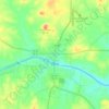 Mappa topografica Llano, altitudine, rilievo