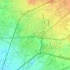 Mappa topografica Parco di Colognola ai Colli, altitudine, rilievo