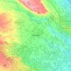 Mappa topografica Floridia, altitudine, rilievo