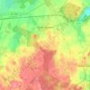 Mappa topografica Groß Wokern, altitudine, rilievo