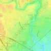 Mappa topografica Burnside, altitudine, rilievo