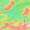 Mappa topografica Wildalpen, altitudine, rilievo