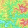 Mappa topografica 57548, altitudine, rilievo