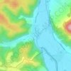 Mappa topografica Völkershausen, altitudine, rilievo