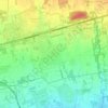 Mappa topografica Cambiago, altitudine, rilievo