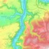 Mappa topografica Niederfell, altitudine, rilievo