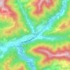 Mappa topografica Vestone, altitudine, rilievo