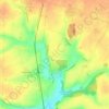 Mappa topografica Plainval, altitudine, rilievo