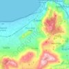 Mappa topografica Torretta, altitudine, rilievo