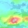 Mappa topografica Coolsnaghtig, altitudine, rilievo