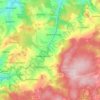 Mappa topografica 08297, altitudine, rilievo