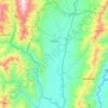 Mappa topografica Viterbo, altitudine, rilievo