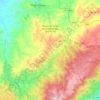 Mappa topografica Nughedu San Nicolò, altitudine, rilievo