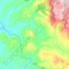 Mappa topografica Mara, altitudine, rilievo