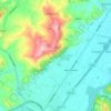 Mappa topografica Guarene, altitudine, rilievo