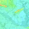 Mappa topografica Baranja, altitudine, rilievo