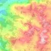 Mappa topografica Montemaior, altitudine, rilievo