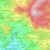 Mappa topografica Grainet, altitudine, rilievo
