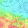 Mappa topografica Uthleben, altitudine, rilievo