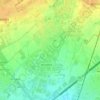 Mappa topografica Lallio, altitudine, rilievo