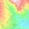 Mappa topografica Rosolini, altitudine, rilievo