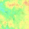 Mappa topografica Adams Township, altitudine, rilievo