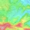 Mappa topografica Hopfelde, altitudine, rilievo