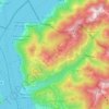 Mappa topografica Maccagno con Pino e Veddasca, altitudine, rilievo